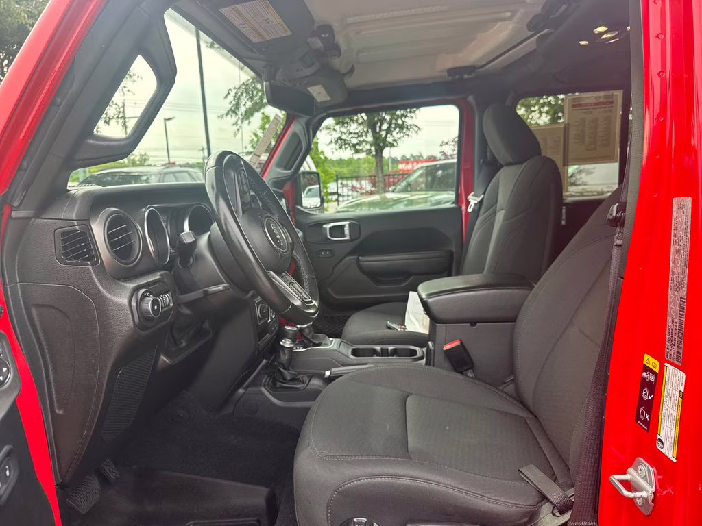 2022 Firecracker Red Clearcoat Jeep Wrangler Unlimited Sport S 4X4 SUV