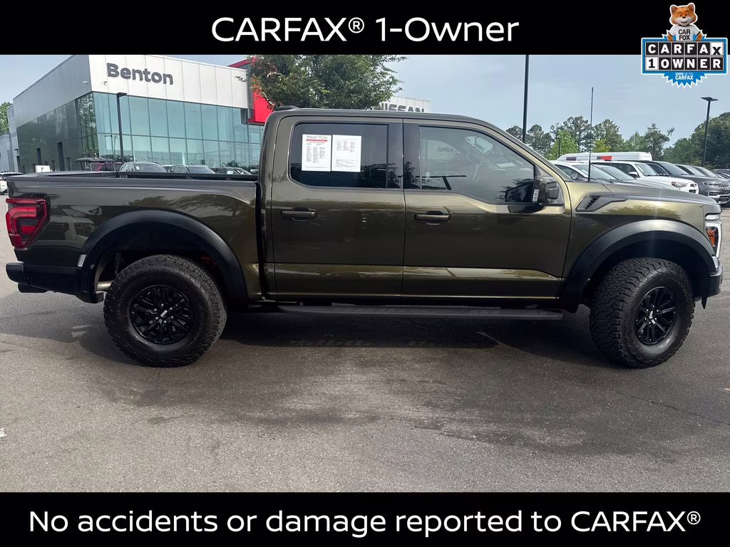 2025 Green Ford F-150 Raptor 4X4 Truck