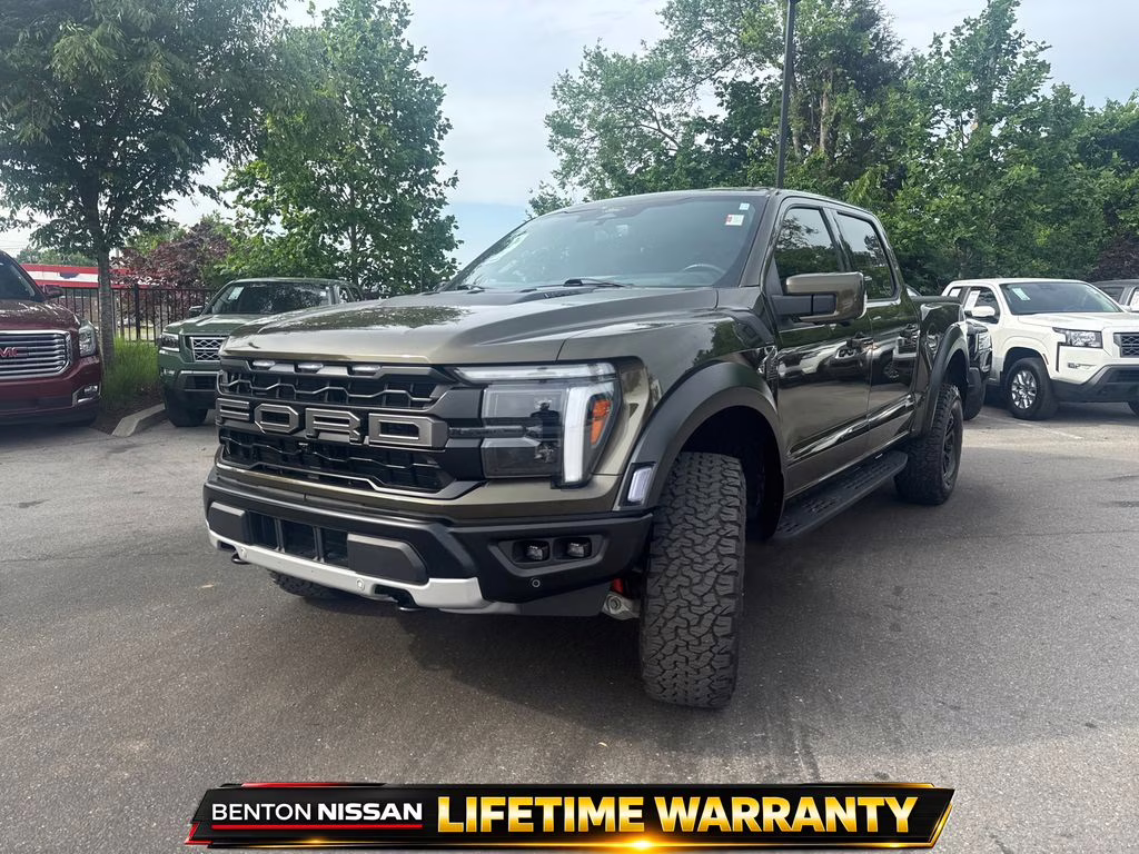 2025 Green Ford F-150 Raptor 4X4 Truck