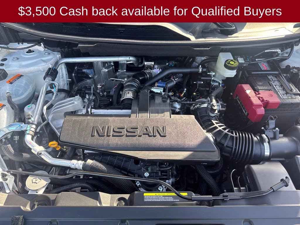 2026 Everest White Pearl Tricoat Nissan Rogue SV FWD SUV