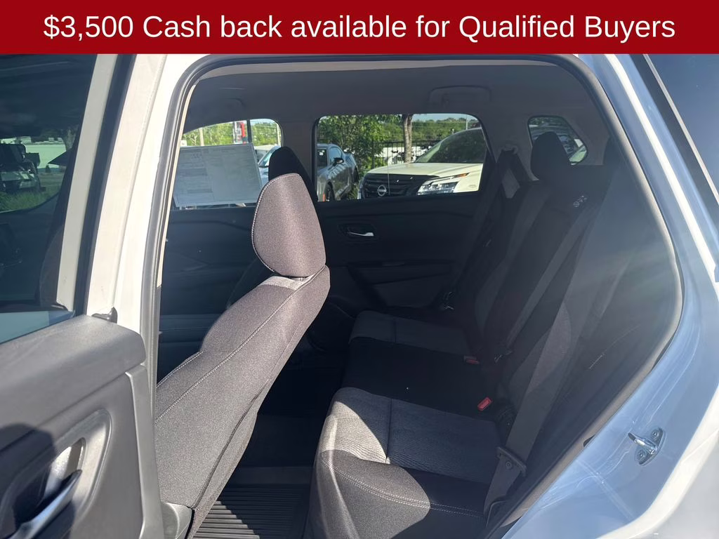 2026 Everest White Pearl Tricoat Nissan Rogue SV FWD SUV