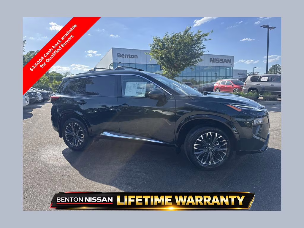 2026 Obsidian Green Nissan Rogue Platinum AWD SUV