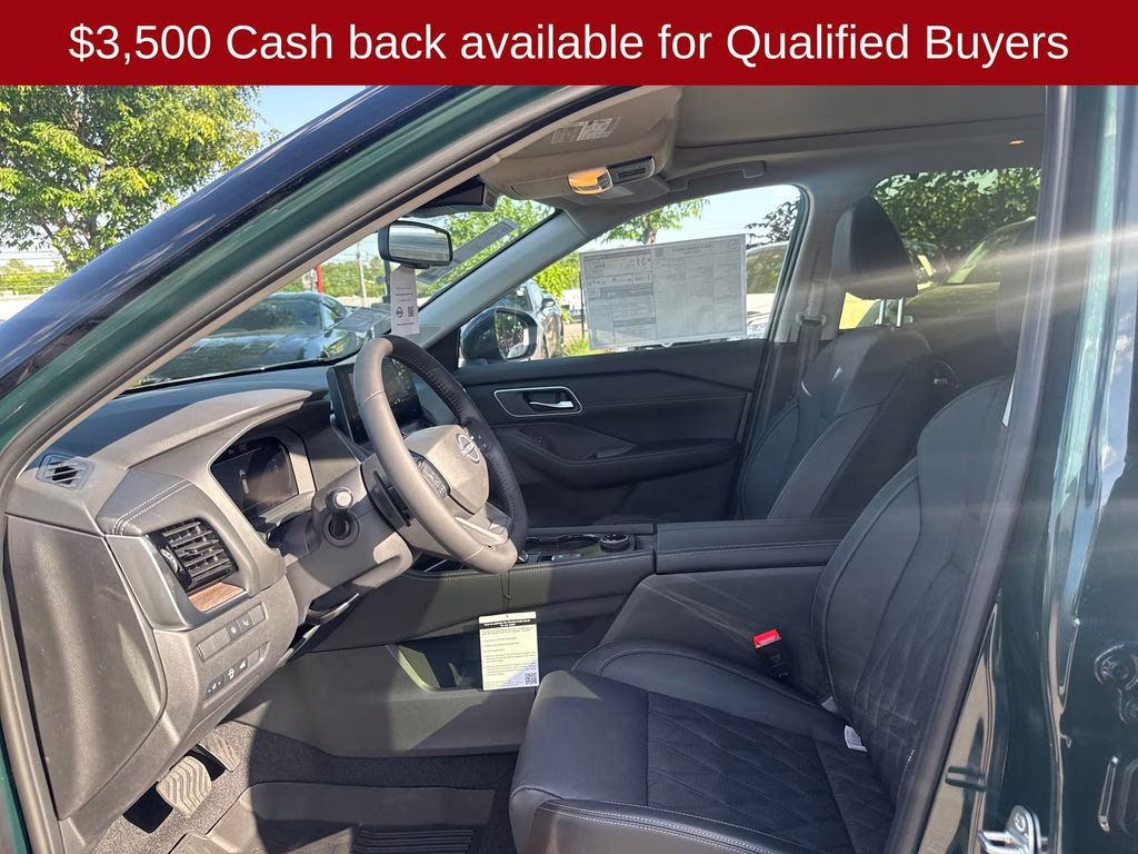 2026 Obsidian Green Nissan Rogue Platinum AWD SUV