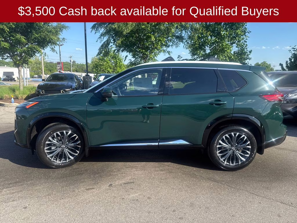 2026 Obsidian Green Nissan Rogue Platinum AWD SUV