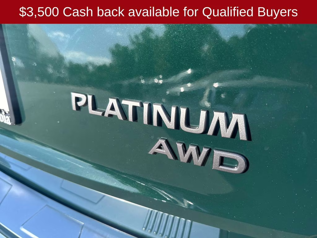 2026 Obsidian Green Nissan Rogue Platinum AWD SUV