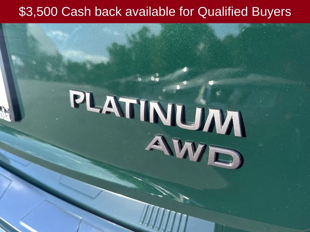 2026 Obsidian Green Nissan Rogue Platinum AWD SUV