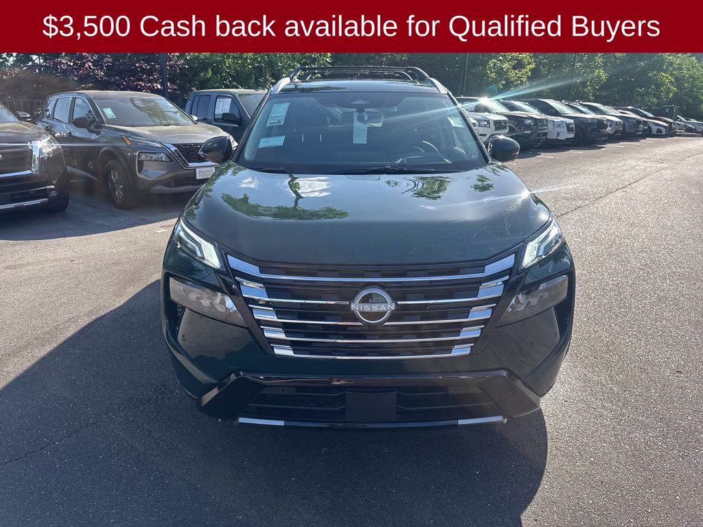 2026 Obsidian Green Nissan Rogue Platinum AWD SUV
