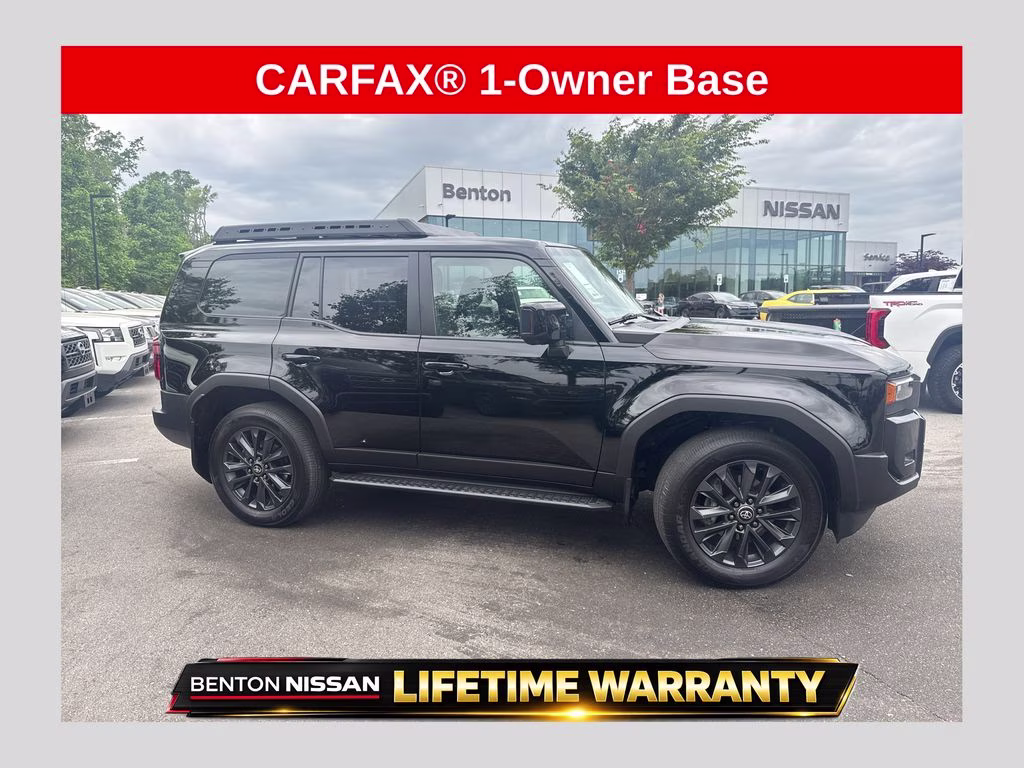 2025 Black Toyota Land Cruiser Base 4X4 SUV