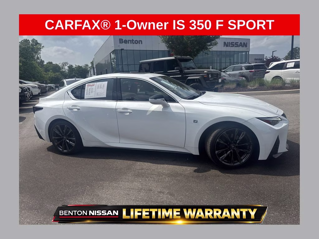 2023 Ultra White Lexus IS 350 F SPORT RWD Sedan