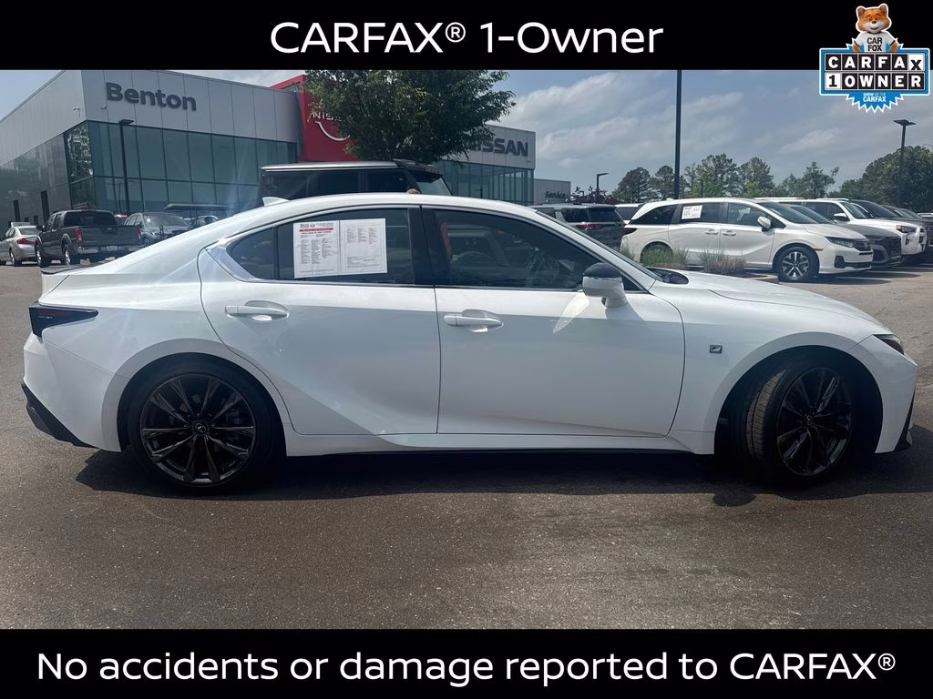 2023 Ultra White Lexus IS 350 F SPORT RWD Sedan