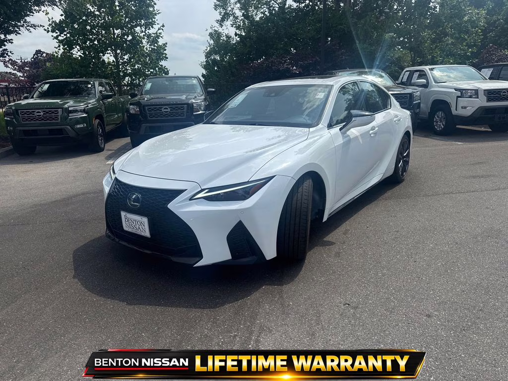 2023 Ultra White Lexus IS 350 F SPORT RWD Sedan
