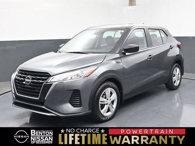 2024 Gun Metallic Nissan Kicks S FWD SUV