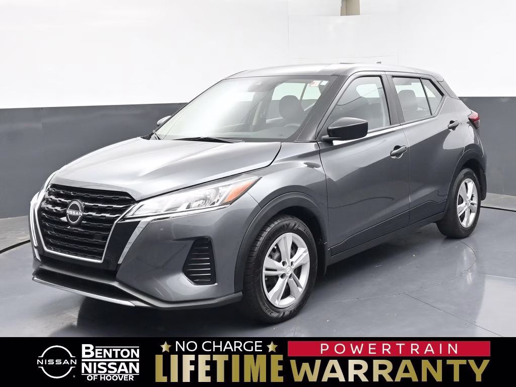 2024 Gun Metallic Nissan Kicks S FWD SUV