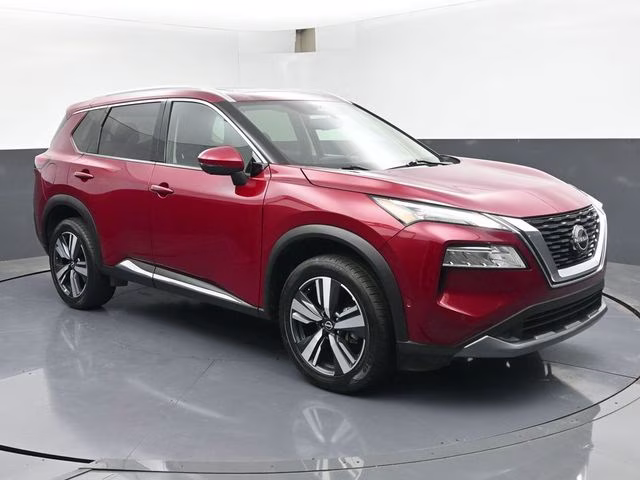 2023 Scarlet Ember Tintcoat Nissan Rogue SL AWD SUV