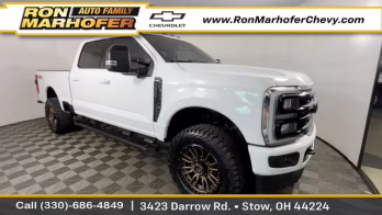 2024 White Metallic Ford F-350SD Lariat 4X4 Truck