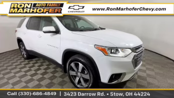 2021 Summit White Chevrolet Traverse LT Leather AWD SUV