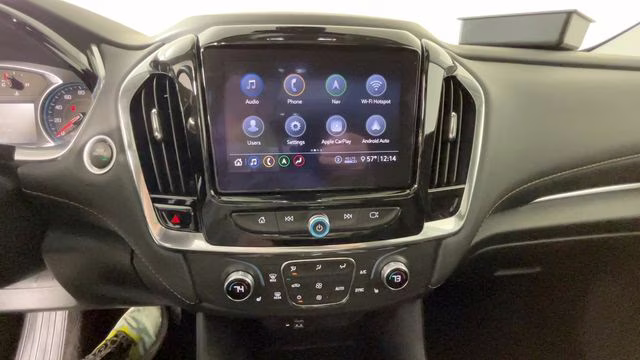 2021 Summit White Chevrolet Traverse LT Leather AWD SUV