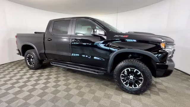 2022 Black Chevrolet Silverado 1500 ZR2 4X4 Truck
