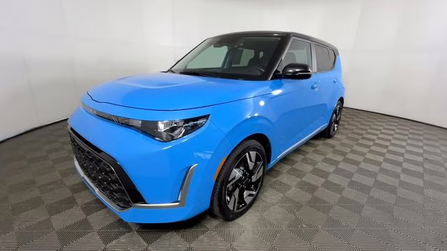 2023 Surf Blue w/Black Roof Kia Soul GT-Line FWD Hatchback