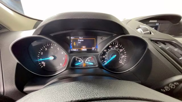 2017 Ruby Red Metallic Ford Escape SE FWD SUV