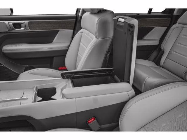 2026 Serenity White Hyundai Santa Fe Calligraphy AWD SUV