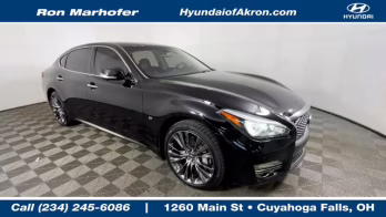 2017 Black Obsidian Infiniti Q70L 3.7X AWD Sedan
