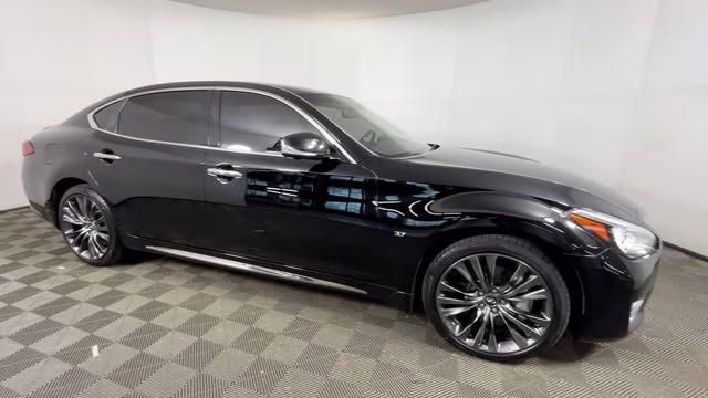 2017 Black Obsidian Infiniti Q70L 3.7X AWD Sedan