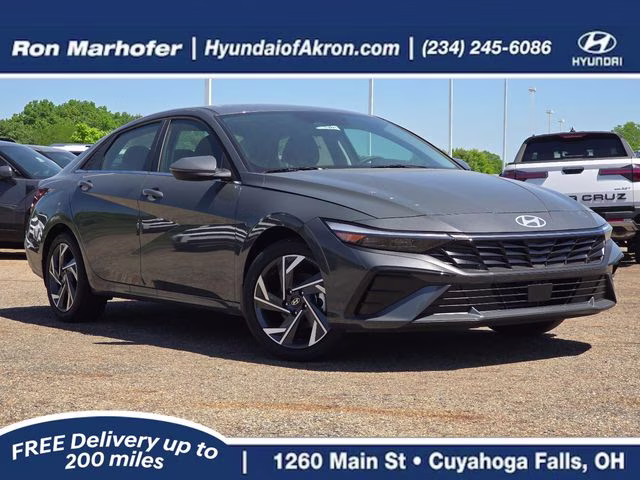 2026 Ecotronic Gray Hyundai Elantra Limited FWD Sedan