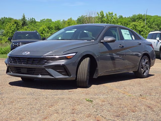 2026 Ecotronic Gray Hyundai Elantra Limited FWD Sedan