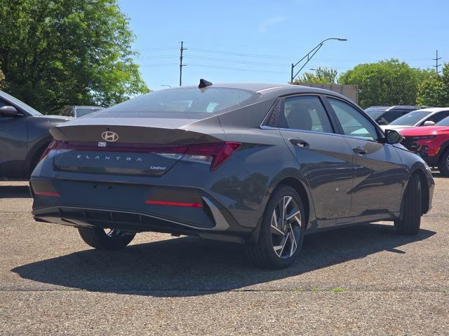 2026 Ecotronic Gray Hyundai Elantra Limited FWD Sedan