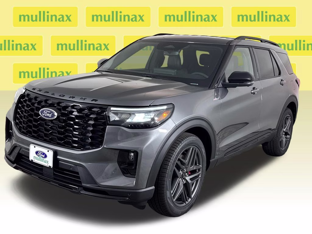 2026 Gray Metallic Ford Explorer ST-Line RWD SUV
