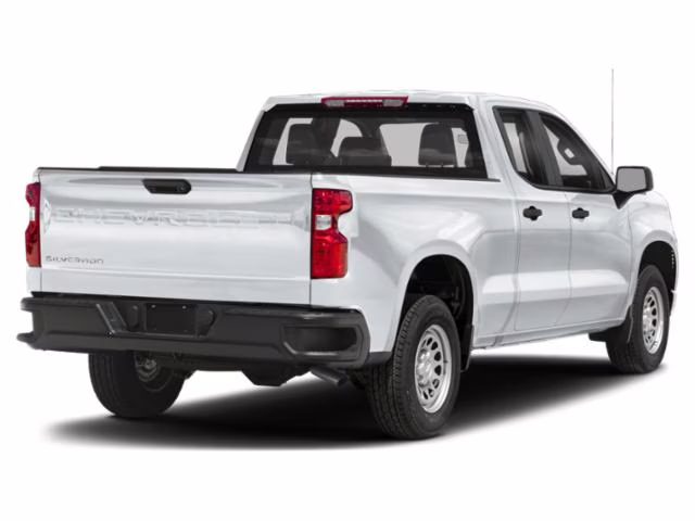 2023 Summit White Chevrolet Silverado 1500 WT RWD Truck