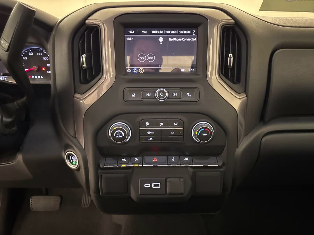 2023 Summit White Chevrolet Silverado 1500 WT RWD Truck