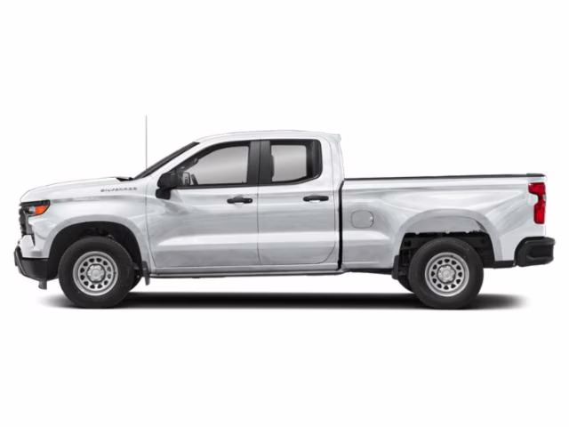 2023 Summit White Chevrolet Silverado 1500 WT RWD Truck