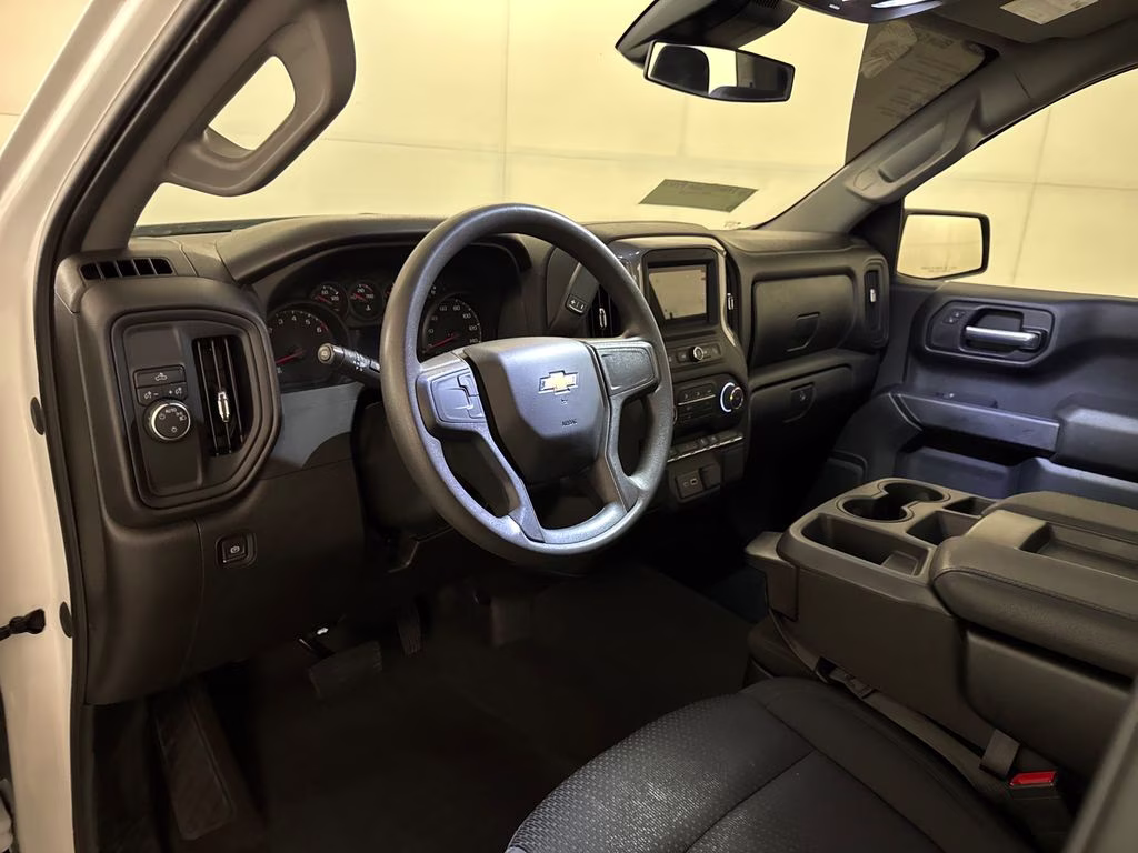 2023 Summit White Chevrolet Silverado 1500 WT RWD Truck