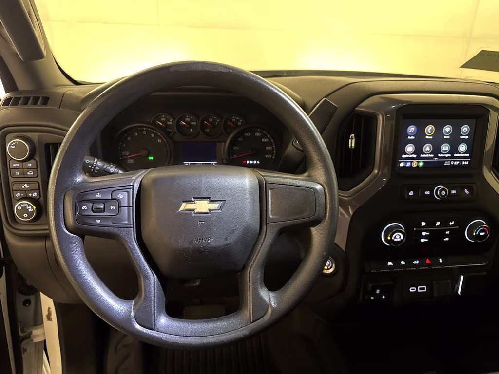 2023 Summit White Chevrolet Silverado 1500 WT 4X4 Truck