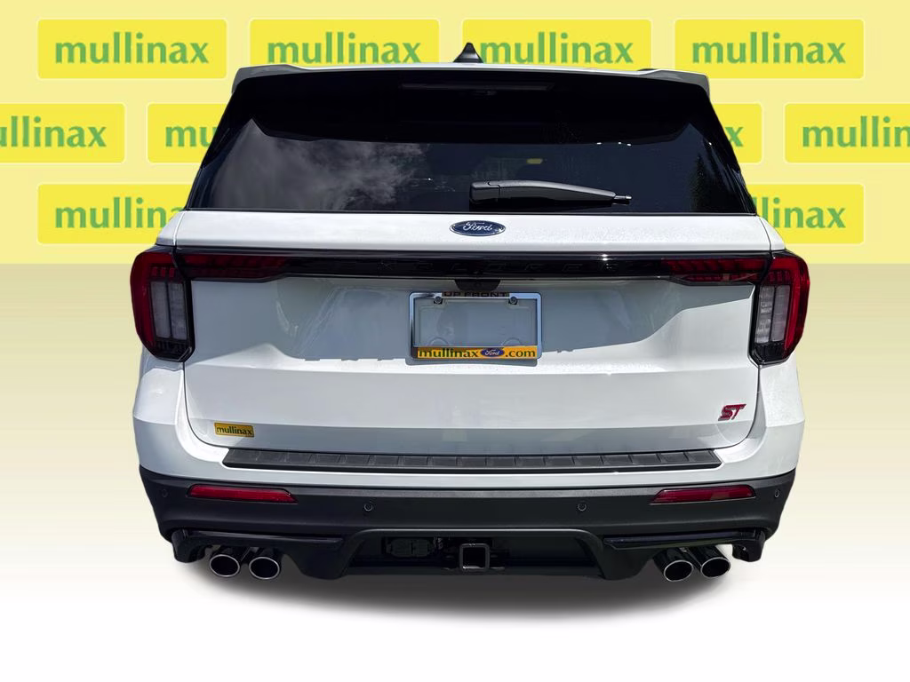 2026 Star White Metallic Tri-Coat Ford Explorer ST RWD SUV