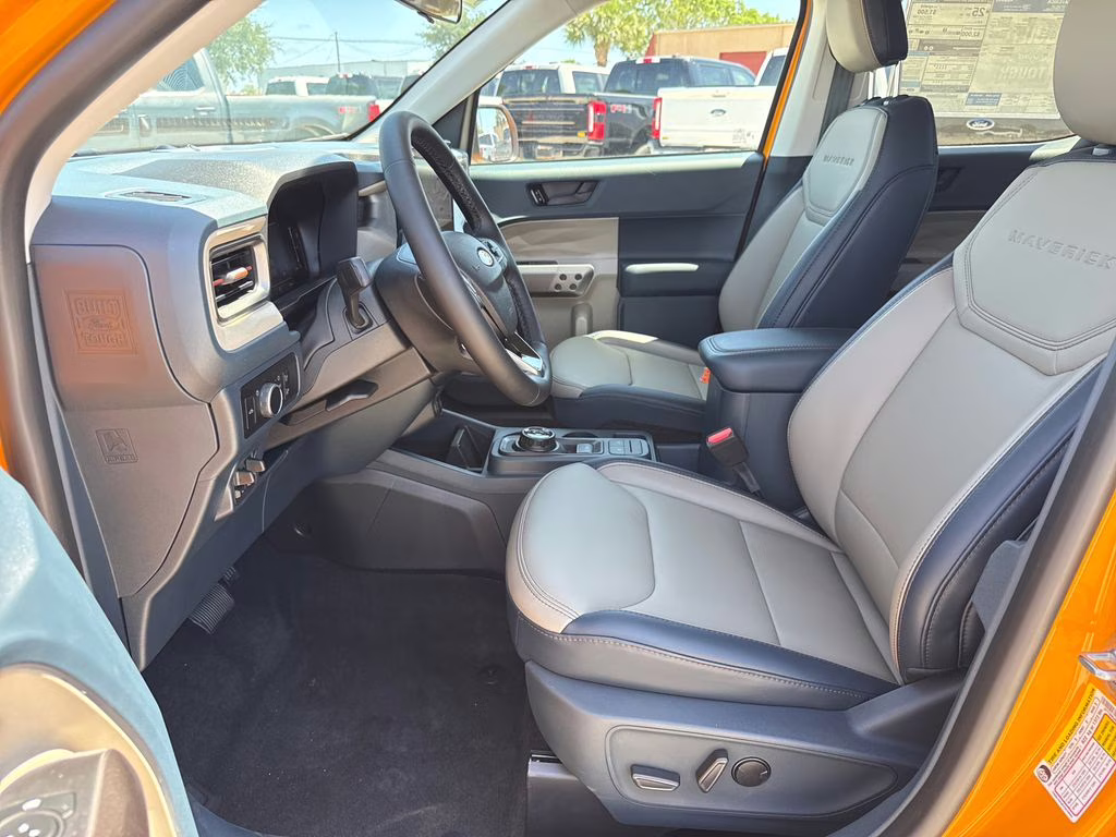 2026 Orange Fury Metallic TC Ford Maverick Lariat AWD Truck