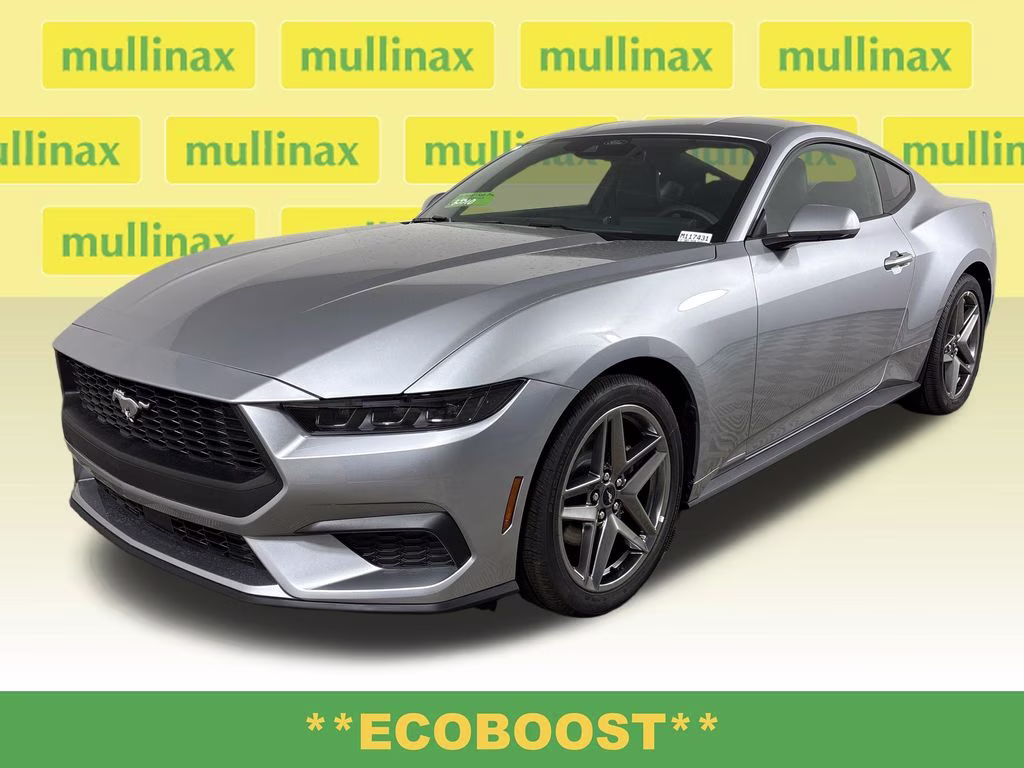 2026 Iconic Silver Metallic Ford Mustang EcoBoost RWD Coupe