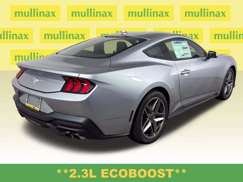 2026 Iconic Silver Metallic Ford Mustang EcoBoost RWD Coupe
