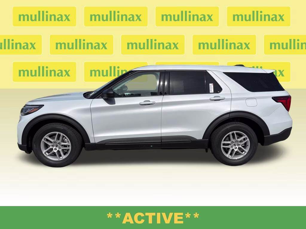 2026 Space White Metallic Ford Explorer Active RWD SUV