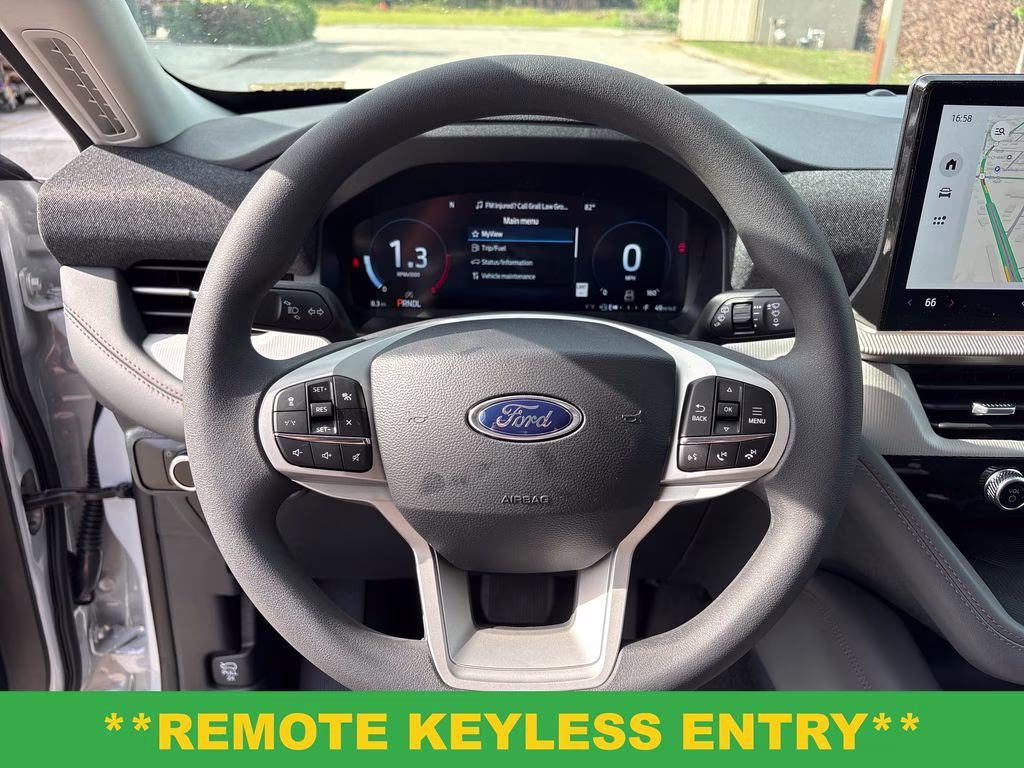 2026 Space White Metallic Ford Explorer Active RWD SUV