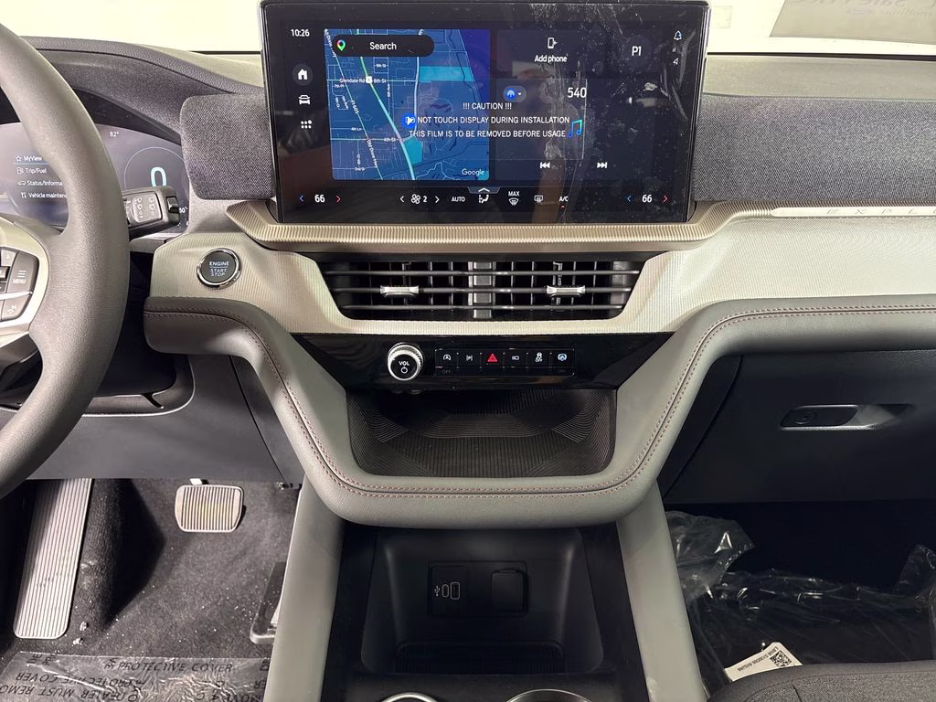 2026 Star White Metallic Tri-Coat Ford Explorer Active RWD SUV