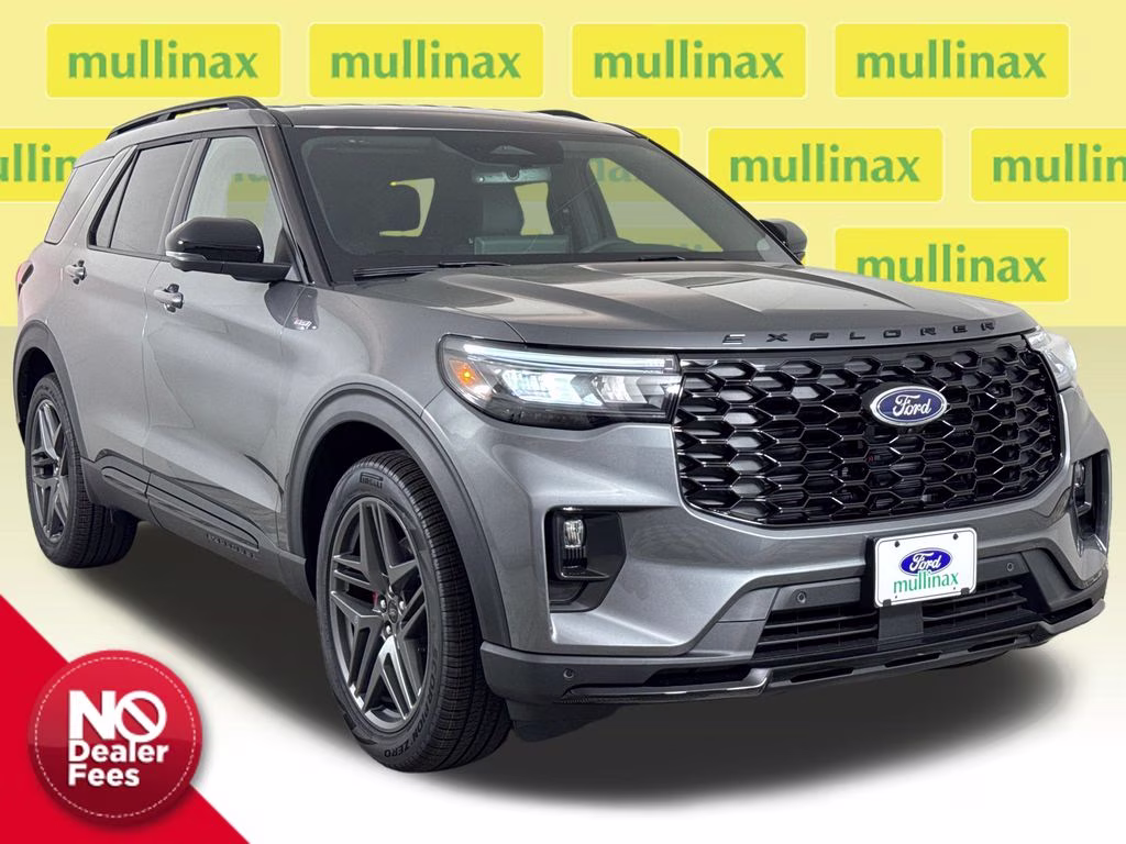 2026 Gray Metallic Ford Explorer ST-Line RWD SUV
