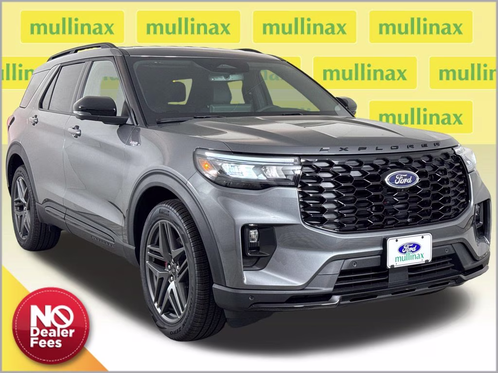 2026 Gray Metallic Ford Explorer ST-Line RWD SUV
