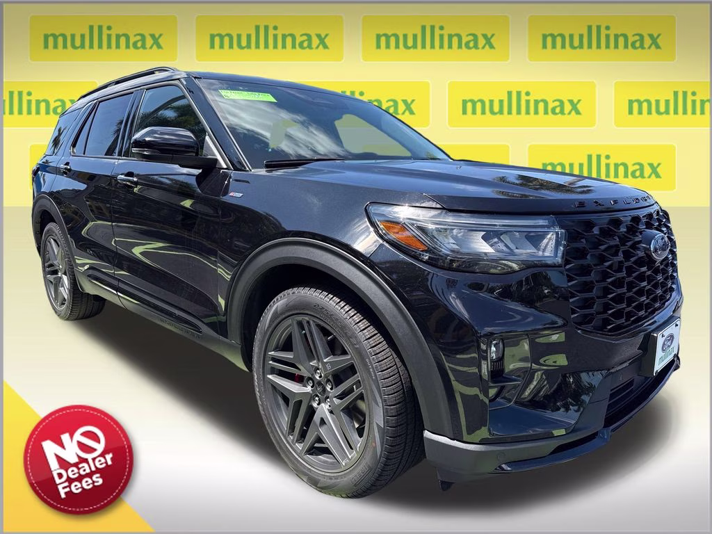 2026 Agate Black Metallic Ford Explorer ST-Line RWD SUV