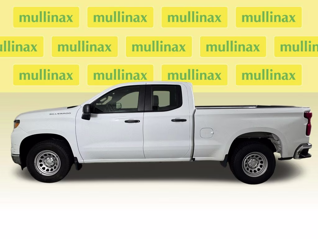 2023 Summit White Chevrolet Silverado 1500 WT RWD Truck