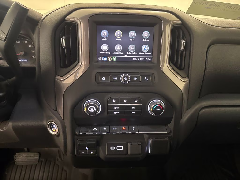 2023 Summit White Chevrolet Silverado 1500 WT 4X4 Truck