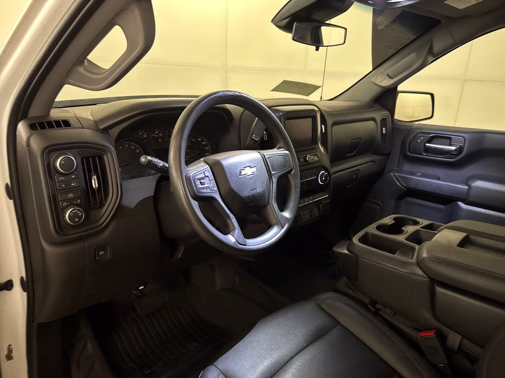 2023 Summit White Chevrolet Silverado 1500 WT 4X4 Truck