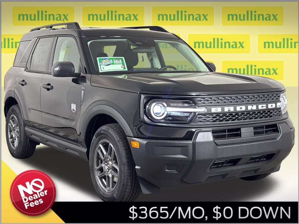 2026 Shadow Black Ford Bronco Sport Big Bend 4X4 SUV